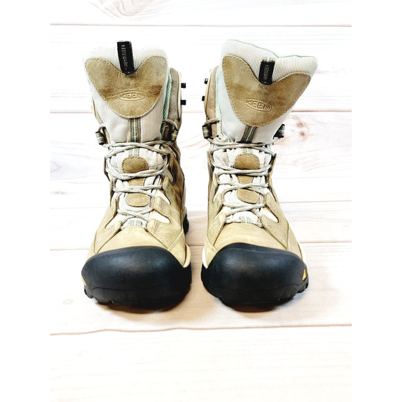 Keen Womens 8.5 Boots Dry Waterproof Summit County Work Insulated Winter Hiking - Picture 2 of 16